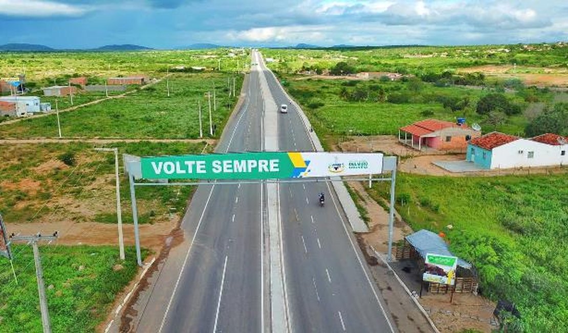 Duplicação da AL-145 em Delmiro Gouveia deve levar desenvolvimento ao Sertão alagoano