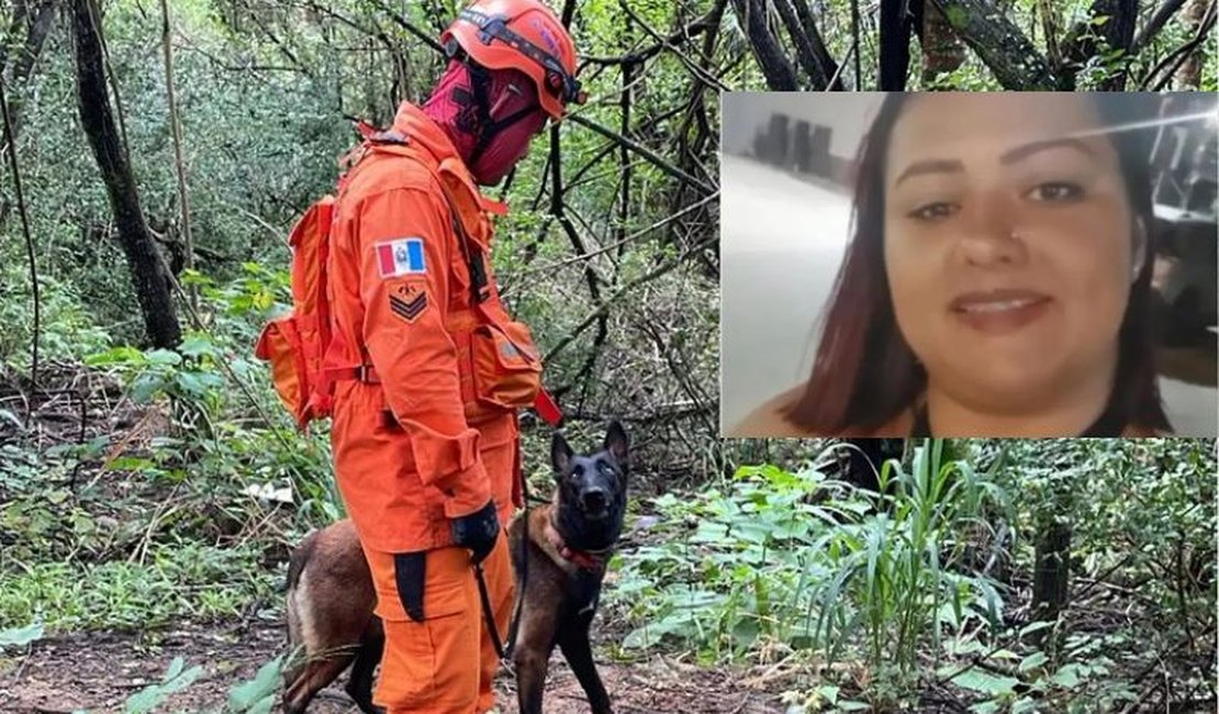 Bombeiros encerram mais um dia de buscas por jovem de 29 anos que está desaparecida em Maceió
