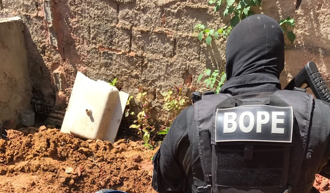 BOPE apreende aproximadamente 18 quilos de maconha em Maceió