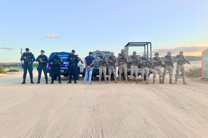 Ação integrada entre a PM de Alagoas e Sergipe resulta na prisão de suspeito de homicídio