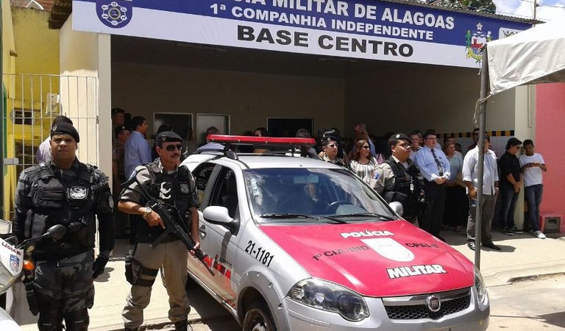 Base Centro da Polícia Militar é inaugurada em São Miguel dos Campos