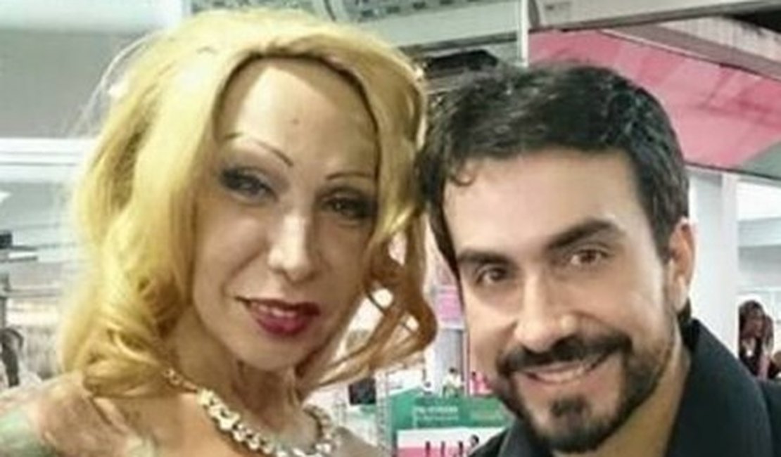 Padre Fábio de Melo e travesti Luana Muniz planejam trabalhar juntos