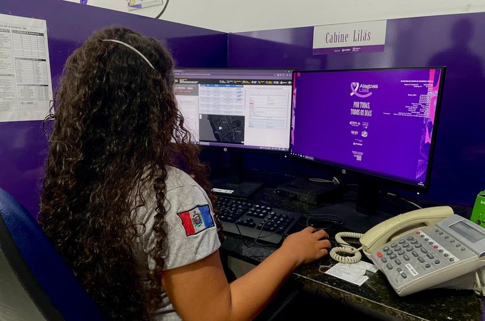 SSP inaugura Cabine Lilás no teleatendimento do 190 para reforçar assistência a mulheres vítimas de violência