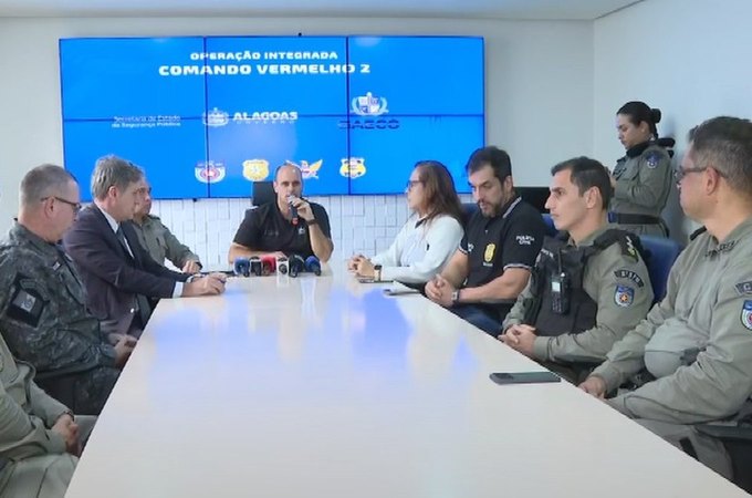 Líder do Comando Vermelho em Alagoas está foragido no Rio de Janeiro, afirma SSP