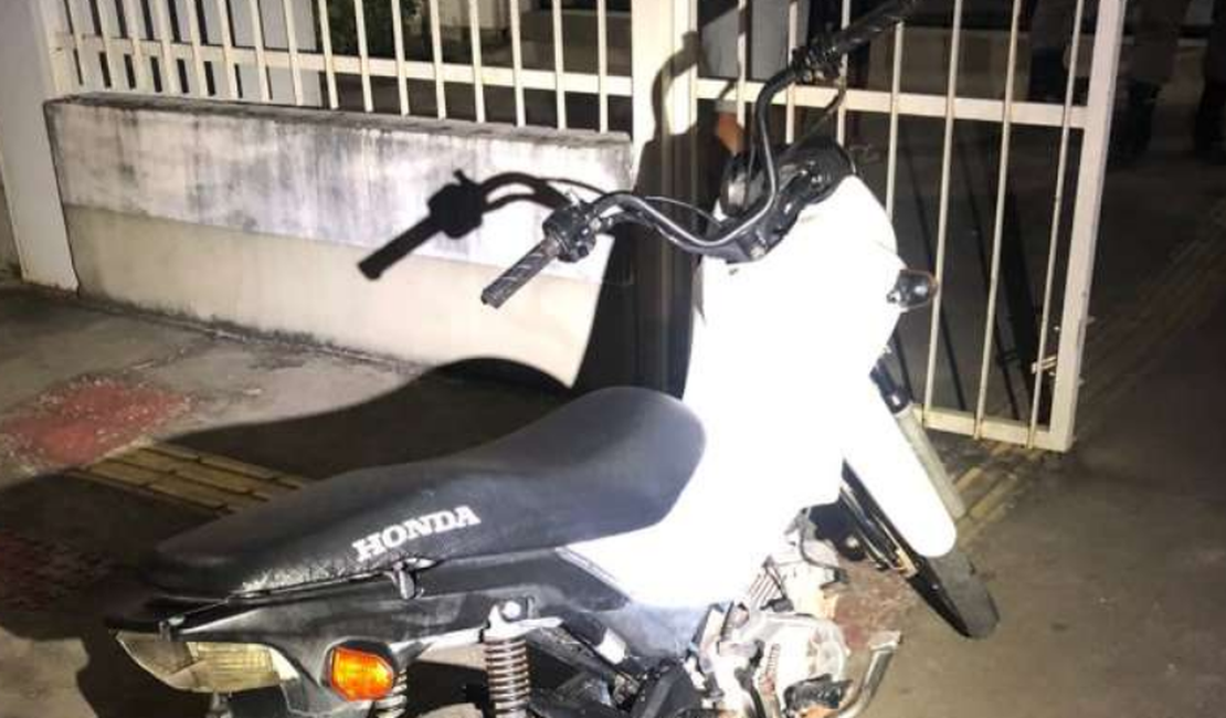 Policiais militares recuperam motocicleta que havia sido furtada em Campo Alegre