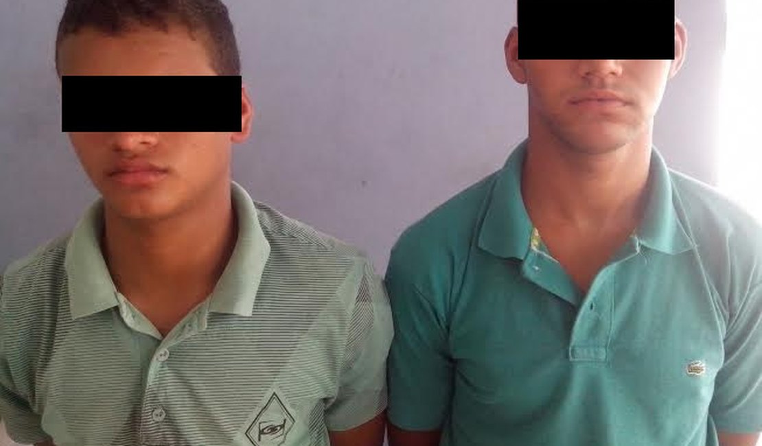 Menores são apreendidos com 'cinquentinha' roubada em Arapiraca