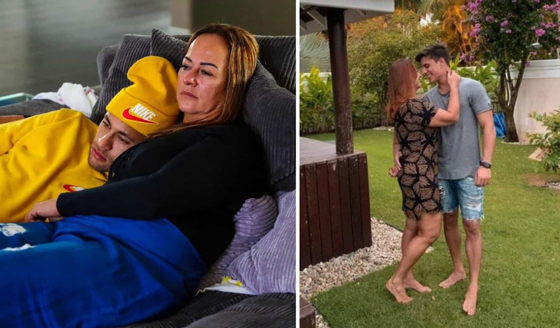 Polêmico namoro da mãe de Neymar chega ao fim após pressão da família, diz jornal