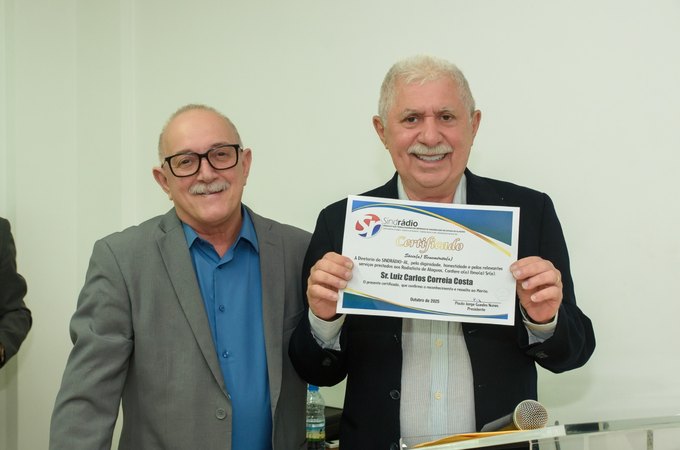 Emoção marca formatura do Curso de Rádio que recebeu o nome de Seu Luiz do Supermercado São Luiz