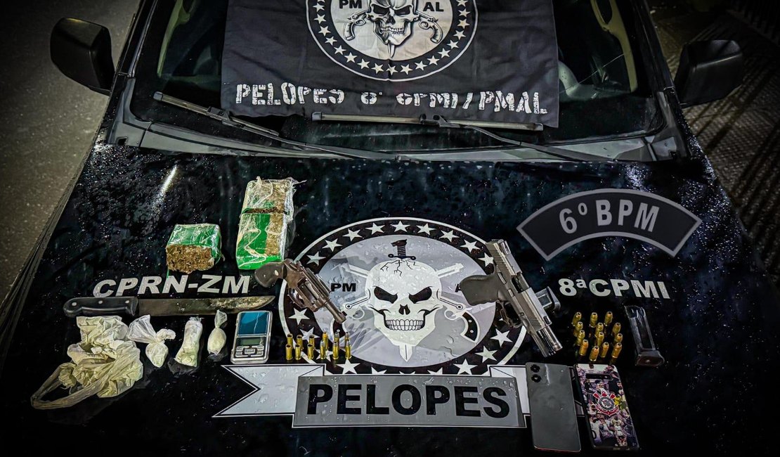 Braço armado do CV e segurança pessoal dele trocam tiros com policiais e morrem em São Miguel dos Milagres