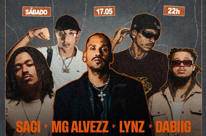 Froid realiza show “O Veneno do Escorpião v.2” em Maceió e Saci, MG Alvezz, Dabiig e DJ LyNz representam o rap alagoano na noite