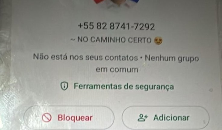 Golpistas tentam se passar pelo prefeito de Arapiraca e Luciano Barbosa faz alerta nas redes sociais