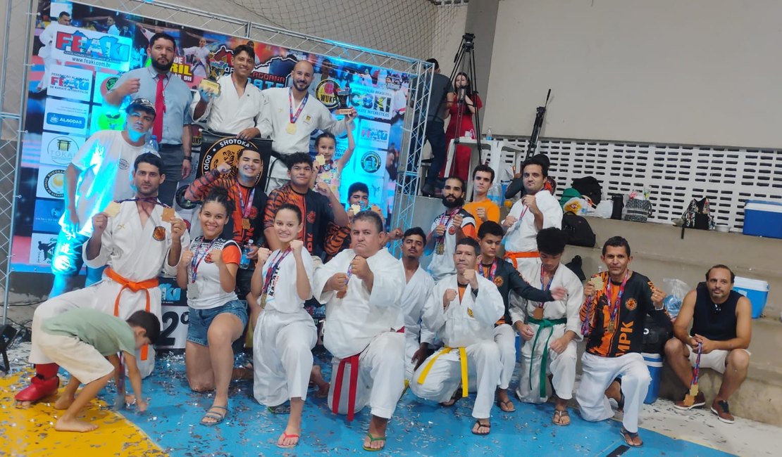 Arapiraca no Topo: Dojo Marcos Paulino conquista título na Copa Alagoana de Karatê