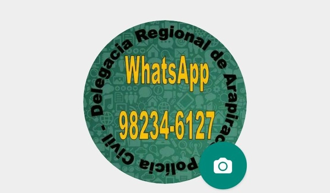 Polícia Civil de Arapiraca disponibiliza número de Whatsapp para denúncias