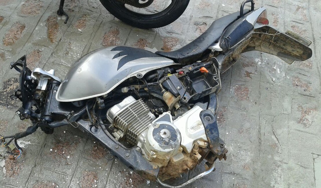 Desmanche de motos é desarticulado no Agreste alagoano