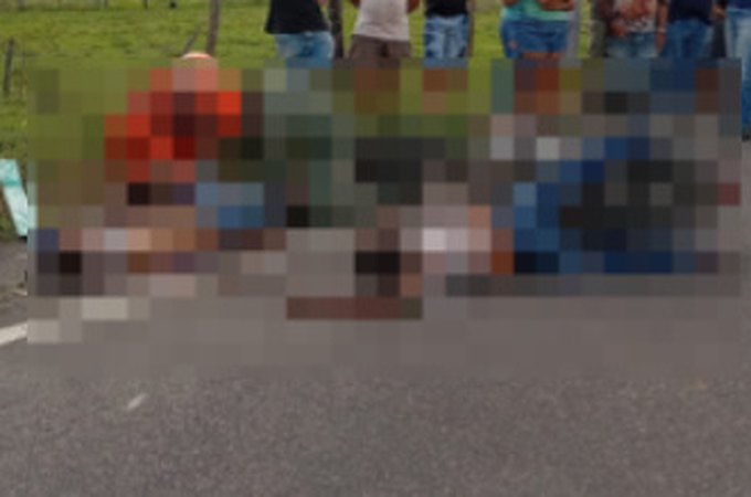 Queda de moto deixa uma pessoa morta e outra em estado grave na AL-115, no Agreste