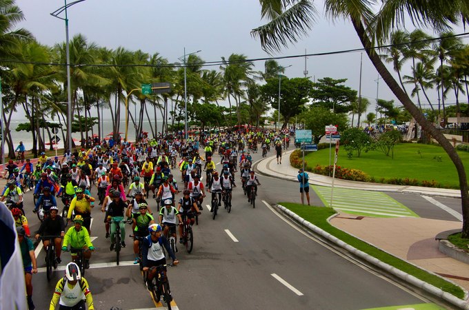 Passeio ciclístico do IMA reúne três mil ciclistas em defesa do meio ambiente