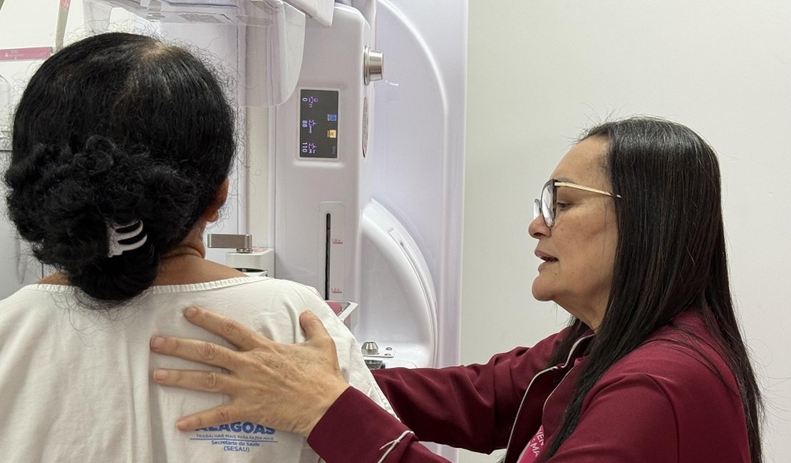 Governo de Alagoas oferta exame gratuito de mamografia para servidoras do Estado