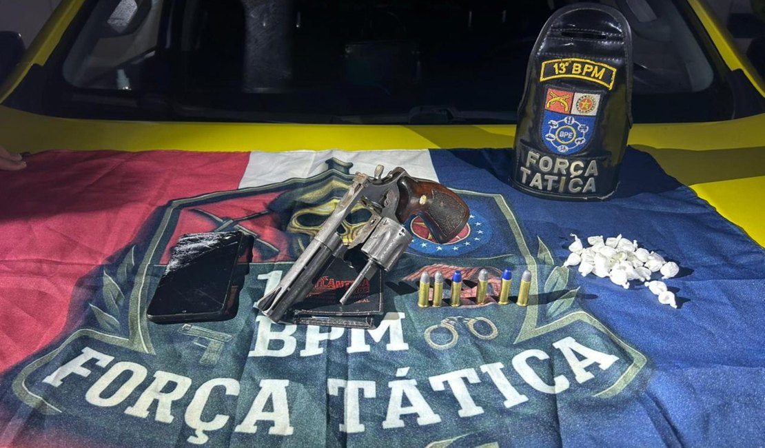 Polícia Militar apreende nove armas nas últimas 48 horas em Alagoas