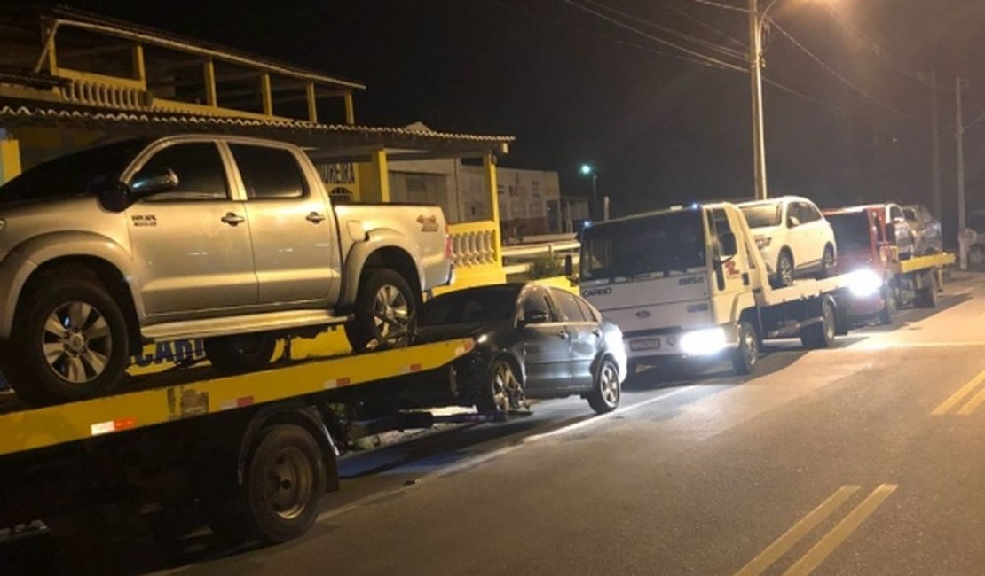 Operação do BPRv no Sertão flagra 22 motoristas sob efeito de álcool em Santana do Ipanema