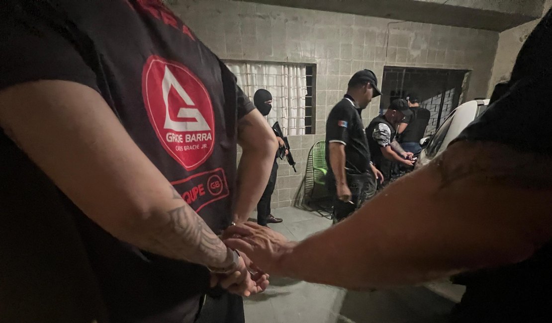 Polícia Civil de Alagoas prende acusados de homicídio durante Operação Crystal Lake