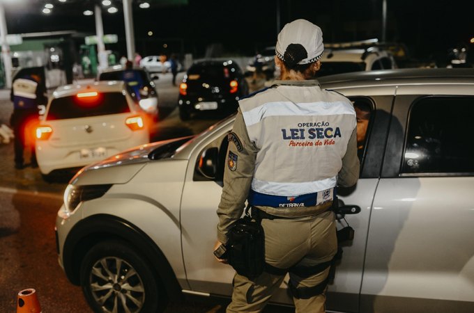 Detran amplia fiscalização e reduz em 36,87% o índice de alcoolemia nas abordagens da Lei Seca
