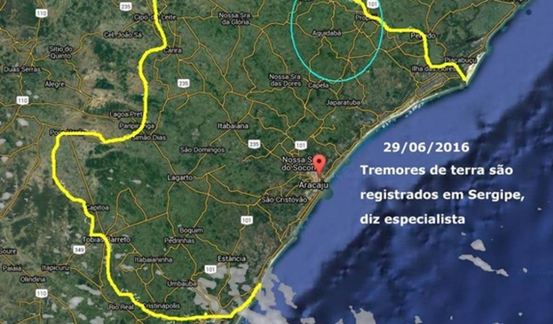 Tremores de terra são registrados em municípios à beira do Rio São Francisco