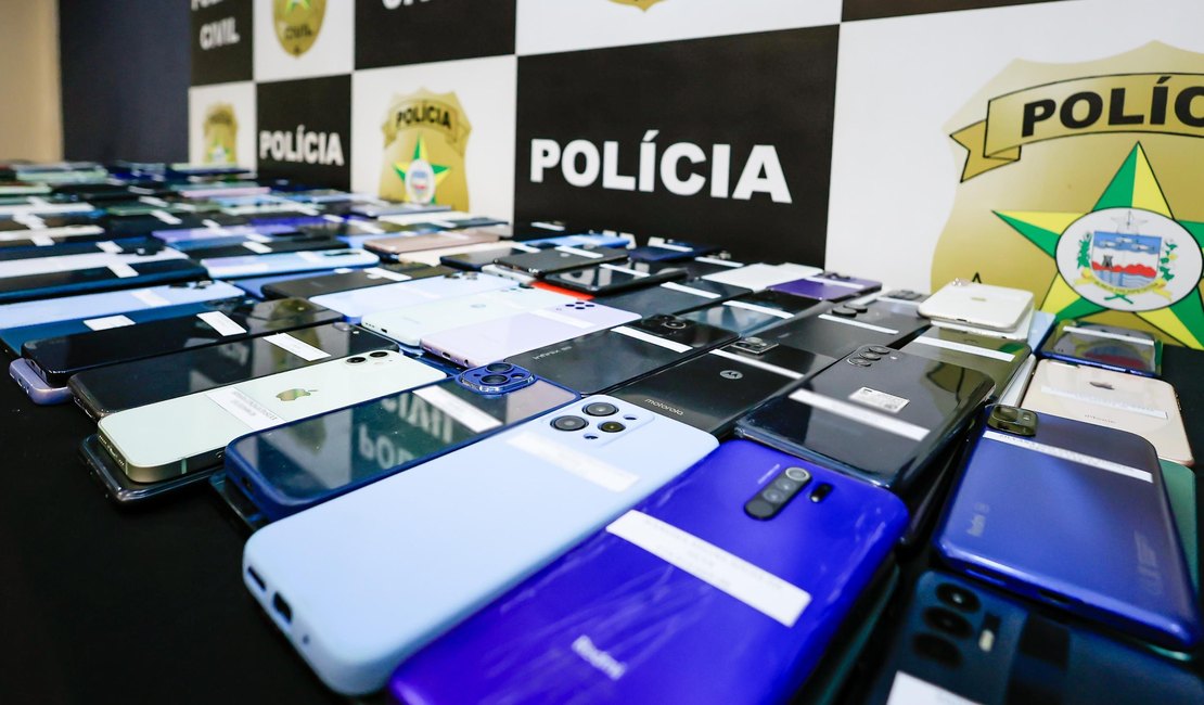 Celular Seguro: Segurança Pública intima moradores do Agreste a devolver aparelhos com queixa de roubo ou furto