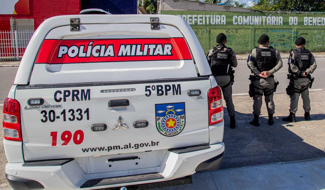 Em ação rápida, PM-AL localiza e prende autor de homicídio em flagrante em Maceió