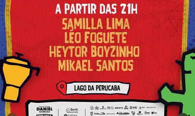 Prefeitura de Arapiraca divulga ordem dos shows desta sexta (27) no Viva São João