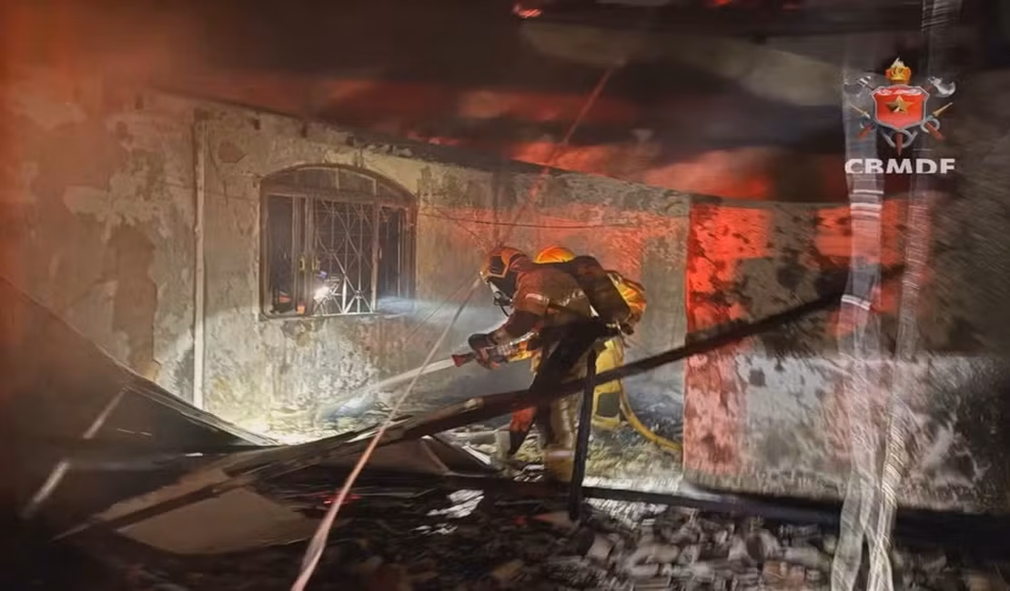 Incêndio em casa de recuperação de dependentes químicos deixa 5 mortos e 11 feridos