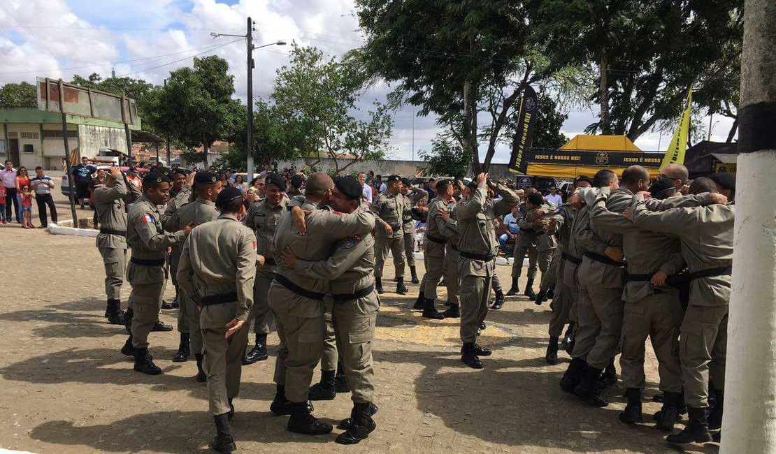 Solenidade marca encerramento de instruções do Curso de Formação de Praças em Arapiraca