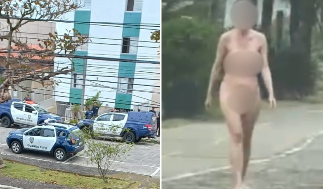 Mulher nua é abordada por guardas em praia do litoral de SP e confessa ter matado o pai