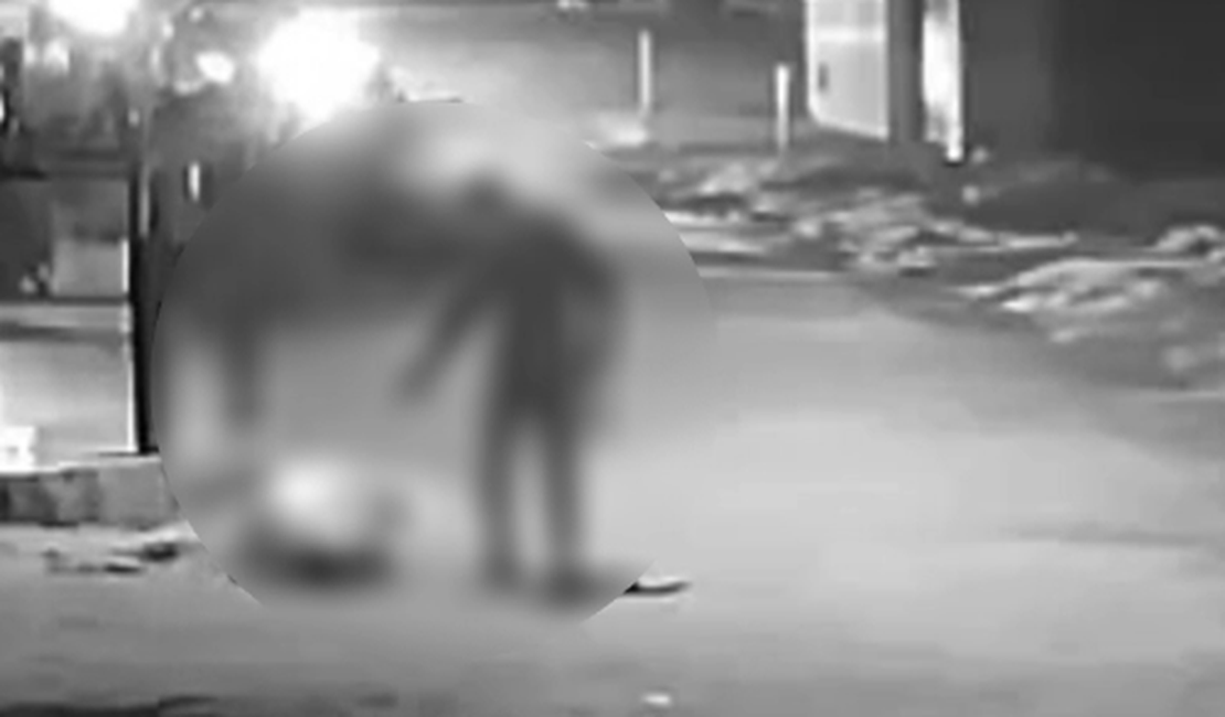 VÍDEO: Polícia Civil divulga imagens de assassinato a tiros em via pública em São Miguel dos Campos