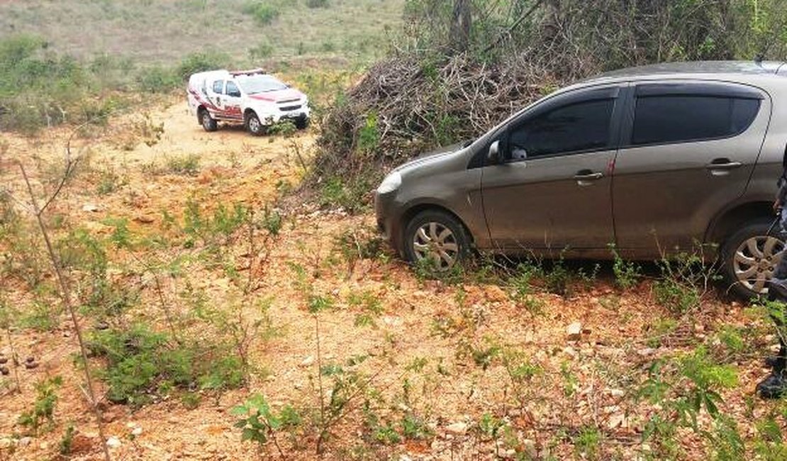 Pelopes localiza veículo que foi furtado no Centro de Arapiraca