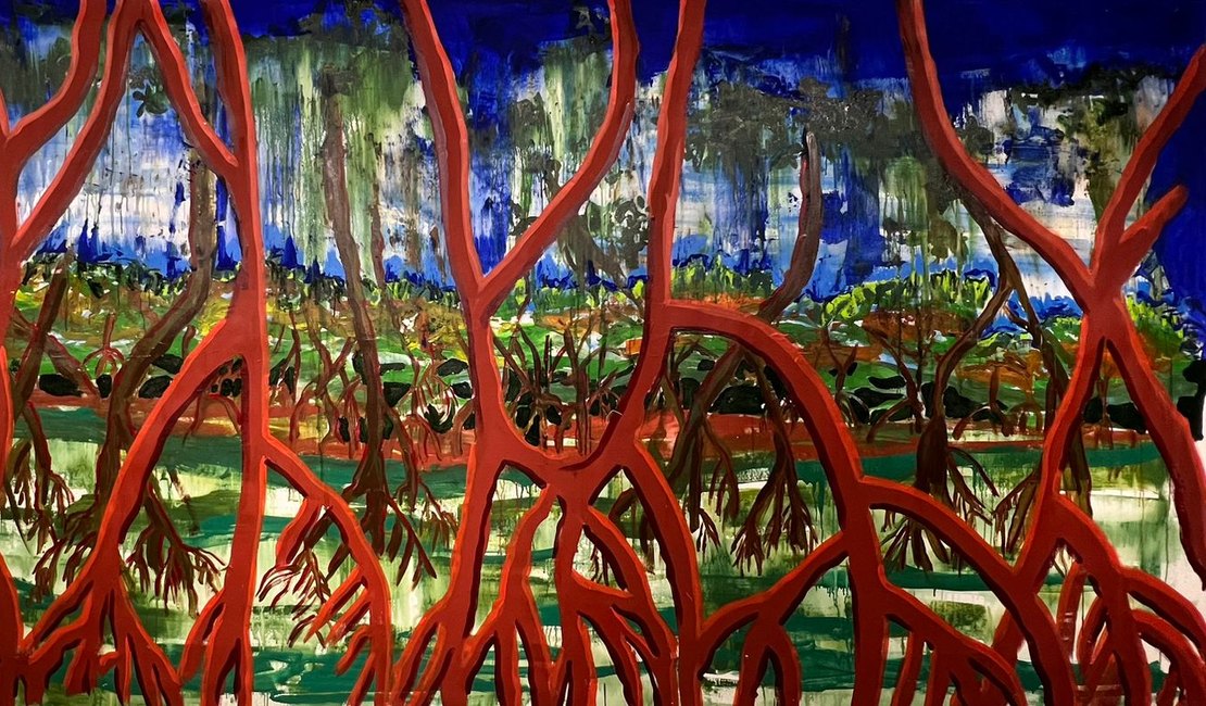 Simone Freitas apresenta nova exposição “Entre o mar e o sertão, tem o mangue” no Complexo Cultural do Teatro Deodoro