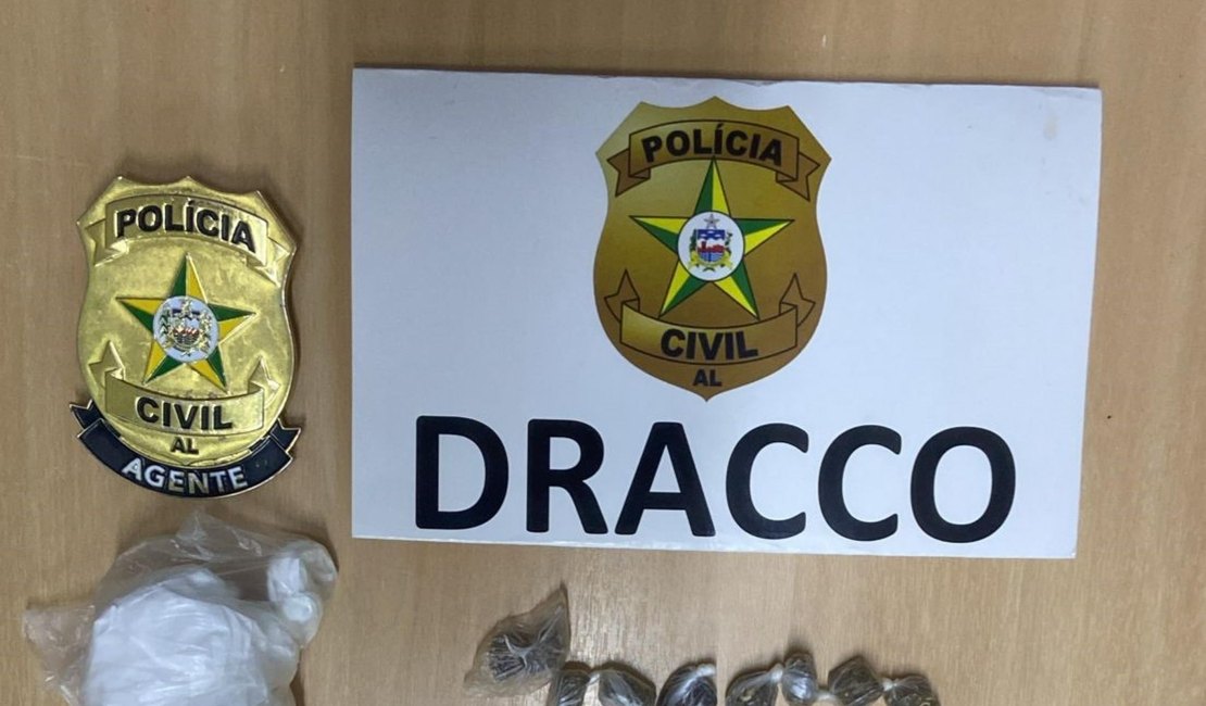 Polícia Civil prende suspeito de homicídio ligado ao tráfico, em Alagoas