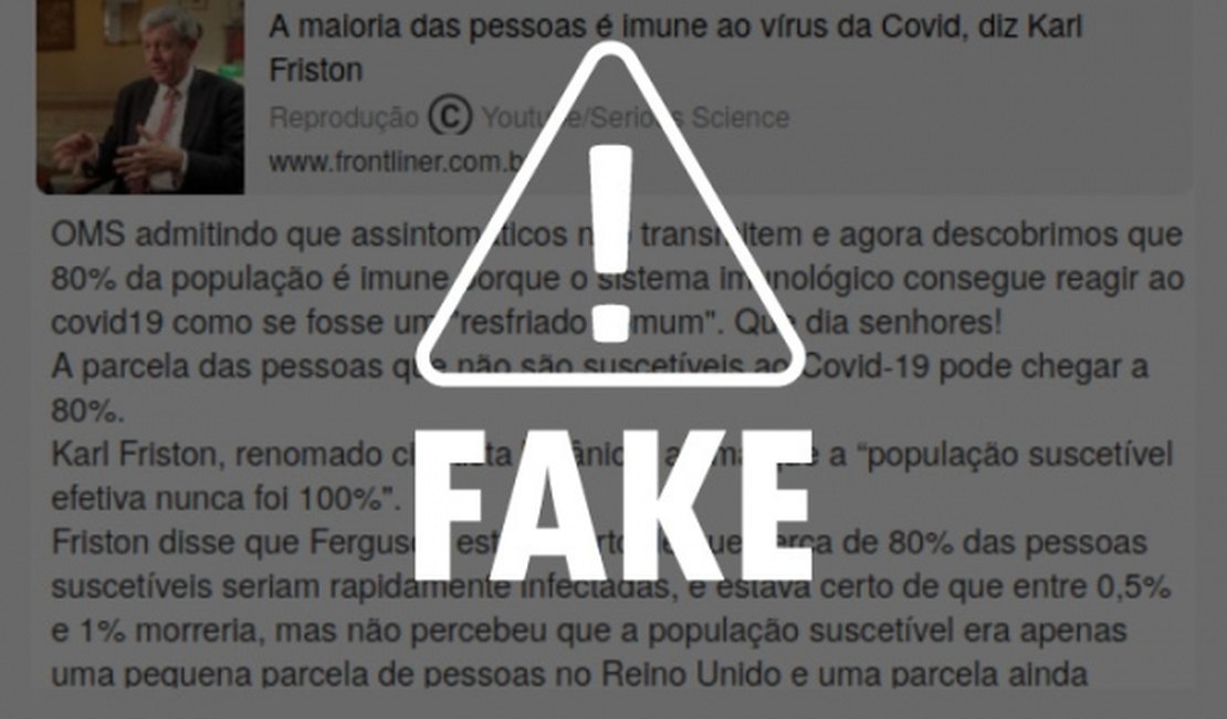 Informação que assintomáticos não transmitem coronavírus é falsa