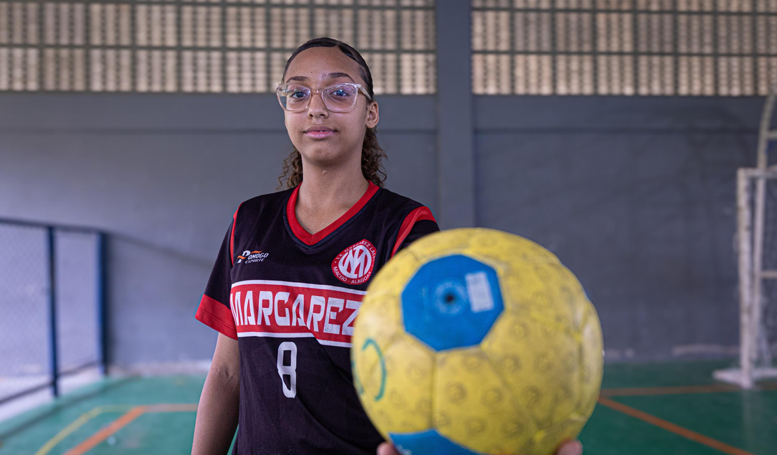Estudante da Rede Estadual é convocada para Seleção Brasileira de Handebol Sub 16
