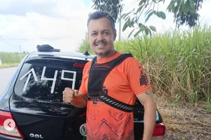 Atleta arapiraquense completa ultramaratona de 49 km em comemoração aos seus 49 anos de idade