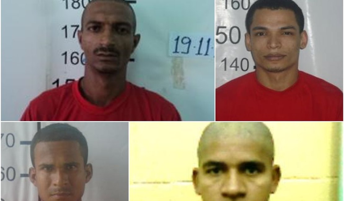 Polícia trabalha para recapturar foragidos de penitenciária em Alagoas