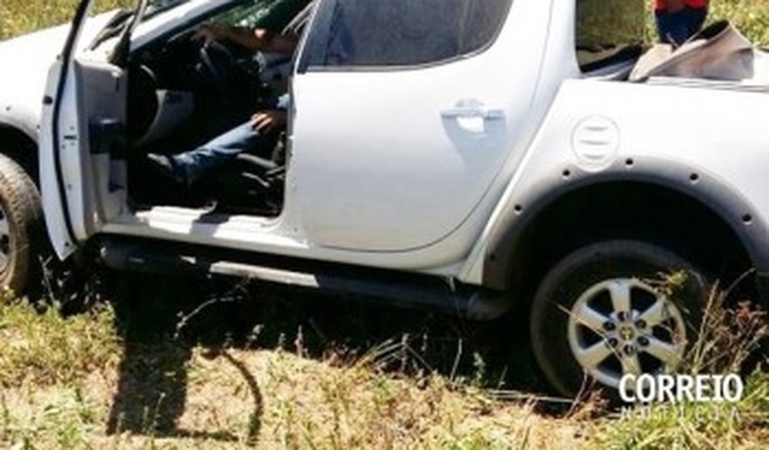 Major da PM de Alagoas se envolve em acidente em Garanhuns