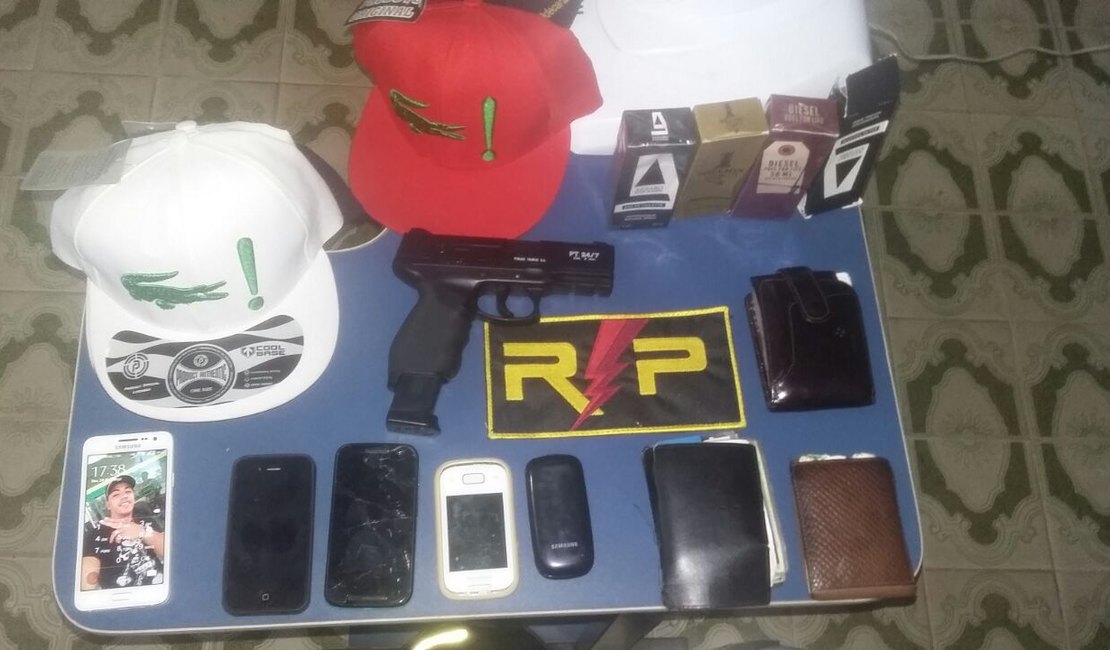 Rádio Patrulha prende suspeito de assalto logo após o crime