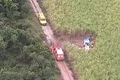 Avião que caiu em Coruripe com R$ 9 milhões em cocaína terá destroços levados para Arapiraca