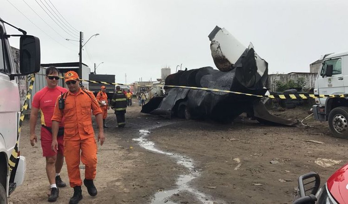 Tanque de combustível explode e mata homem em Maceió