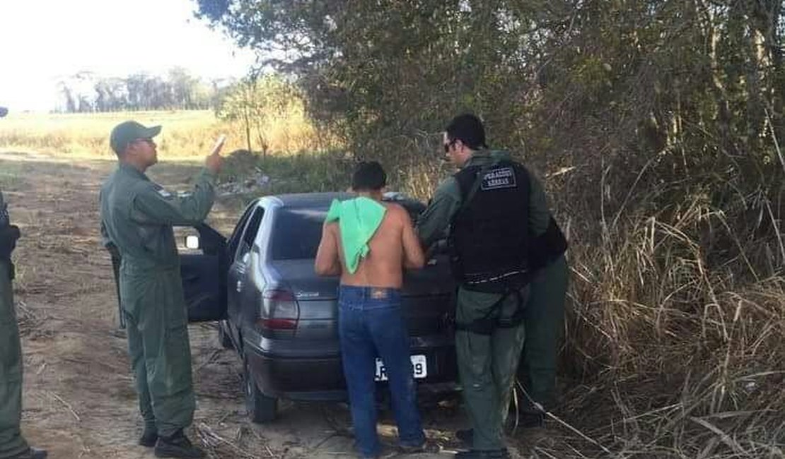 Grupamento aéreo da SSP evita assassinato no Forene