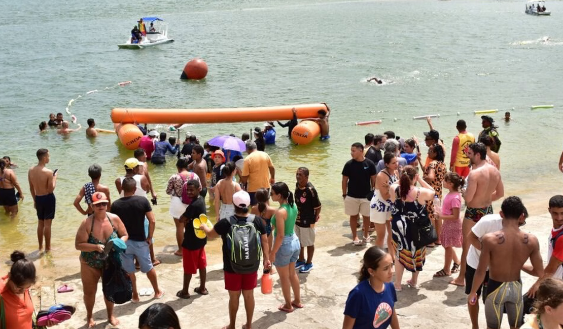 Domingo de natação em Penedo promete movimentar orla do Barro Vermelho