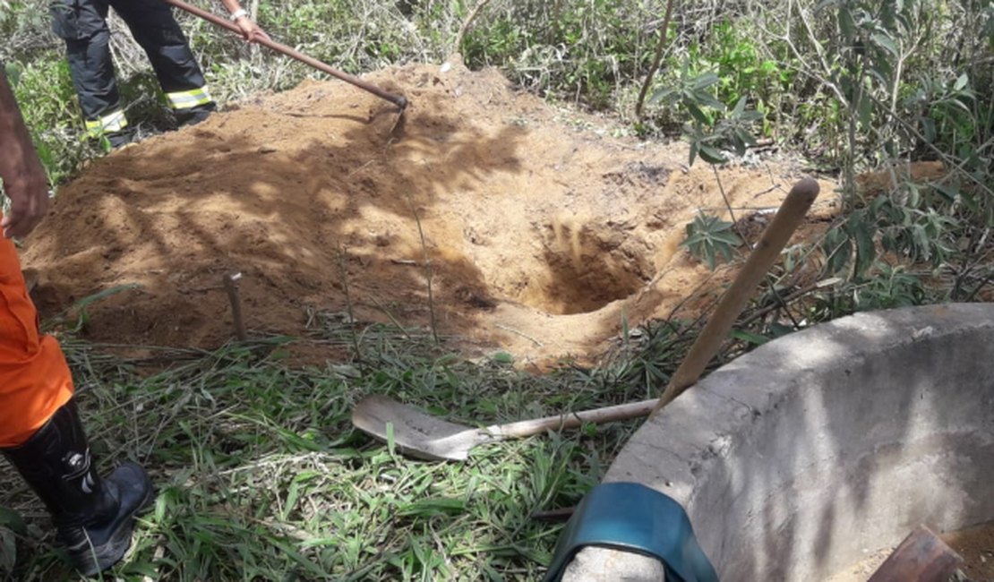Ossada localizada em Penedo pode ser de jovem desaparecido no ano passado