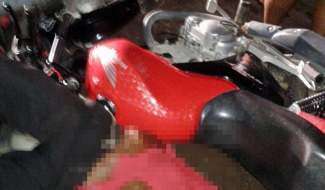 Um morre e outro fica ferido em atropelamento por motocicleta em Teotônio Vilela