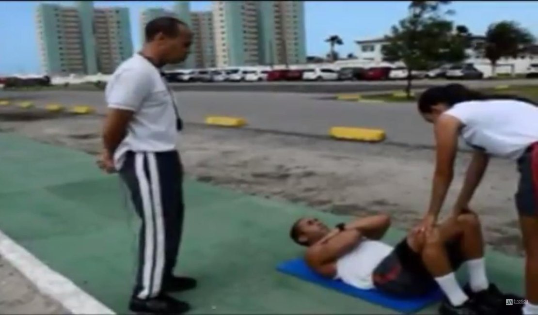 Vídeo. Academia da PM mostra exercícios de teste físico utilizado para o Concurso