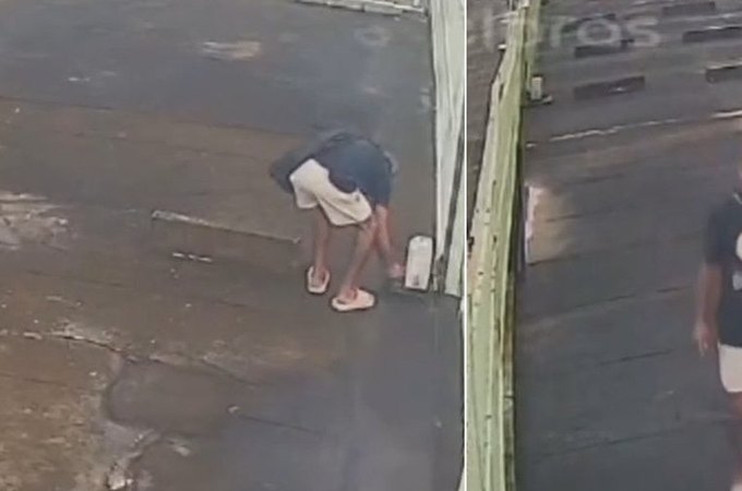 Polícia divulga imagem de suspeito de invadir edifícios na Jatiúca